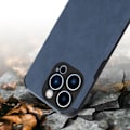 Miniatyrbild 3 av 4: Coque för Apple iPhone 12 PRO MAX Etui i Saphir Blå Hölster Skyddet Fodral i Elegant Silikon TPU konstläder Blå
