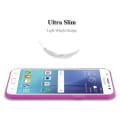 Miniatyrbild 4 av 4: Samsung Galaxy J5 2015 Fodral (5) FROSTY LJUSROSA Cadorabo DESIGN FROSTY Hårt Fodral Skydd Ultra Slim Bumper Fodral