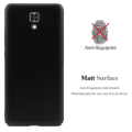 Miniatyrbild 2 av 4: Coque - CADORABO - LG X SCREEN - Hårdförsvar - Matt Metallisk Design - Färg Svart Svart