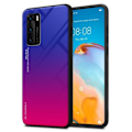 Miniatyrbild 1 av 4: Fodral till Huawei P40 Skal i VIOLTT - RÖD Fodral Skyddsskydd i två färger TPU