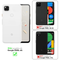 Miniatyrbild 2 av 4: Coque - CADORABO - Google PIXEL 4A - Clear View - 360 graders skydd - Stativfunktion Svart