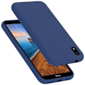 Miniatyrbild 1 av 4: Telefonfodral - CADORABO - Xiaomi RedMi 7A - Silikon TPU - Optimal skydd - Tunn och lätt design Blå