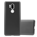 Miniatyrbild 1 av 4: Fodral - CADORABO - LG G7 ThinQ / FIT / ONE - Metallic Grey - Mjukt skydd - Smal design METALLISK GRÅ