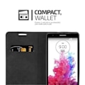 Miniatyrbild 4 av 4: LG G3 MINI - G3 S Fodral i APPLE RED från Cadorabo (INVISIBLE MAGNETIC CLOSURE Design) Helt skyddsfodral med