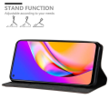 Miniatyrbild 2 av 4: Étui - CADORABO - Oppo A94 5G - Kaffeebrun - Magnetstängning - Ställfunktion kaffe brunt