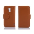 Miniatyrbild 3 av 3: Etui Housse - CADORABO - HTC ONE MAX T6 - Simili-läder - Plånbok - Brun COGNAC COGNAC - MARRONE