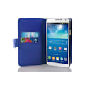 Miniatyrbild 1 av 4: Coque för Samsung Galaxy NOTE 3 Etui i himmelsblå Hülle Skydd i strukturerat konstläder med fack Blå