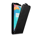 Miniatyrbild 1 av 4: Coque - CADORABO - OnePlus 5T - Syntetiskt läder - Magnetisk stängning - Fullständigt skydd Svart