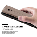 Miniatyrbild 4 av 4: Huawei MATE 10 Fodral i KAFFEBRUN från Cadorabo (INVISIBLE MAGNETIC CLOSURE Design) Helt skyddsfodral med Flip Flip