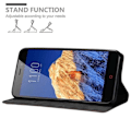 Miniatyrbild 3 av 4: Coque - CADORABO - ZTE Nubia N1 - Kaffebrun - Ultra Tunn - Magnetisk Stängning kaffe brunt