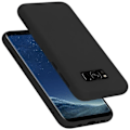 Miniatyrbild 1 av 4: Cadorabo skal för Samsung Galaxy S8 Plus - i svart - Flexibel TPU-silikon Svart