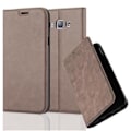 Miniatyrbild 1 av 4: Samsung Galaxy A8 2015 (5) Fodral i COFFEE BROWN från Cadorabo (INVISIBLE MAGNETIC CLASP Design) Helt skyddsfodral
