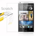 Miniatyrbild 2 av 4: Cadorabo härdat glas HTC Desire 816 skärmskydd Härdat skydd för display TRANSPARENT Transparent