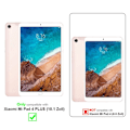 Miniatyrbild 2 av 4: Skyddsfodral för Xiaomi Mi Pad 4 PLUS (10.1 tum) Fodral i MÖRKBLAU Läderliknande Plånboksfodral Skydd 360 grader Blå