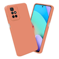 Miniatyrbild 3 av 4: Skyddsskal för Xiaomi RedMi 10 i FLUID LJUST ORANGE Fodral Etui Täcka i flexibel TPU-silikon Skydd Gul