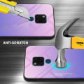 Miniatyrbild 3 av 4: Fodral för Huawei MATE 20 Fodral i ROSA - BLÅT Fodral Skyddsskydd tvåfärgad TPU