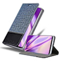 Miniatyrbild 1 av 4: Étui för Samsung Galaxy A42 4G - CADORABO - BLÅ SVART - Syntetläder - Magnetstängning - Ställfunktion MÖRKBLÅ