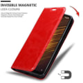 Miniatyrbild 3 av 4: Cadorabo Fodral till Xiaomi Pocophone F1 i APPLE RÖD