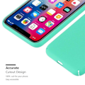 Miniatyrbild 4 av 4: Coque - CADORABO - iPhone X / XS - Hårdskydd - Matt Design - Grön Färg Grön