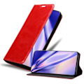 Miniatyrbild 1 av 4: Fodral - CADORABO - Motorola EDGE - Apple Red - Magnetisk stängning - Stativfunktion ÄPPELRÖD