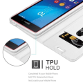 Miniatyrbild 1 av 4: Cadorabo Fodral till Sony Xperia M4 Aqua i KLASSIGT SILVER