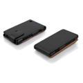 Miniatyrbild 3 av 3: Cadorabo Fodral Nokia Lumia 630 / 635 DESIGN FLIP Style Fodral Fodral Imiterat läder Struktur JET SVART