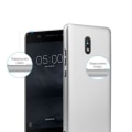 Miniatyrbild 4 av 4: Coque - CADORABO - Nokia 3 2017 - Metallisk - Stötskydd - Elegant design Pengar