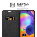 Miniatyrbild 3 av 4: Coque - CADORABO - Samsung Galaxy A31 - Marron Café - Magnetisk stängning - Ställfunktion kaffe brunt