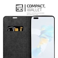 Miniatyrbild 3 av 4: Coque - CADORABO - Huawei MATE 40 PRO - Kaffeebrun - Magnetisk stängning - Ställfunktion kaffe brunt
