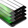 Miniatyrbild 1 av 4: 3x Heltäckande Tempererat glas för Asus ZenFone 4 MAX (5.5 Zoll) Skyddstejp i GENOMSIKTIG med SVART hårdhet Tempererat glas Svart