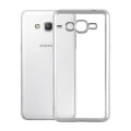Miniatyrbild 2 av 4: Cadorabo Fodral till Samsung Galaxy GRAND PRIME, KROM SILVER TPU Gel Silicon