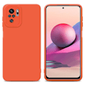 Miniatyrbild 1 av 4: Coque för Xiaomi RedMi NOTE 10 4G / RedMi NOTE 10S i FLUID ORANGE Fodral Etui Case Cover i flexibel TPU-silikon Skydd Gul