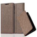 Miniatyrbild 1 av 4: Sony Xperia E5-fodral i KAFFEBRUNT från Cadorabo (INVISIBLE MAGNETIC CLOSURE Design) Helt skyddsfodral med flipflik