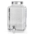 Miniatyrbild 2 av 4: Intirilife 4 liters dryckesautomat i glas med kranvattendispenser, juicedispenser, lemonaddispenser