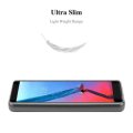 Miniatyrbild 2 av 4: Cadorabo Fodral fungerar med ZTE Blade V9 i METALLIC GREY - Stötsäker och reptålig TPU silikonhölje - Ultra Slim