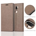 Miniatyrbild 2 av 4: Xiaomi Mi 5S PLUS-fodral i KAFFEBRUNT från Cadorabo (design med INVISIBLE MAGNETIC CLOSURE) Helt skyddsfodral med flipflik