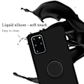 Miniatyrbild 3 av 4: Coque - CADORABO - Samsung Galaxy S20 PLUS - TPU-skydd - Tunn design - Färg svart Svart