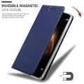 Miniatyrbild 3 av 4: Cadorabo Fodral för Huawei G7 PLUS - G8 - GX8 i CLASSY MÖRKBLÅT