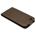 Miniatyrbild 3 av 4: Flip Case - CADORABO - Huawei Y5 2018 - Imitation läder - Brun - Magnetstängning kastanj