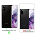 Miniatyrbild 2 av 4: Etui för Samsung Galaxy S20 PLUS - CADORABO - Svart Brun - Syntetläder - Magnetstängning - Ställfunktion SVART BRUNT