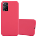 Miniatyrbild 1 av 4: Fodral till Xiaomi RedMi NOTE 11 PRO 4G / 5G Fodral i CANDY RED Fodral Skyddsskydd Silikon TPU Fodral Röd