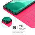 Miniatyrbild 4 av 4: Fodral - CADORABO - Huawei Nova 7 Se - Läderimitation - Rosa - Stativfunktion Rosa