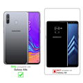 Miniatyrbild 2 av 4: Cadorabo Fodral för Samsung Galaxy A8s i KUNZIT ROSE Clear View Spegelskyddsskydd 360 graders skydd KUNZIT ROSE