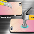 Miniatyrbild 3 av 4: Cadorabo Fodral för Apple iPhone 6 PLUS / 6S PLUS i GUL - ROSA Skyddsfodral Tvåfärgat härdat glas silikon TPU