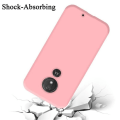 Miniatyrbild 3 av 4: Mobilskal - CADORABO - Motorola Moto G7 Power EU Edition - Silikon TPU - Rosa - Tunn och lätt design Rosa