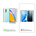 Miniatyrbild 2 av 4: Coque för OnePlus Nord 2 - CADORABO - Djupsvart - TPU-silikon - Lätt skydd - Design i konstläder Djup svart