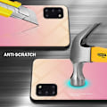 Miniatyrbild 2 av 4: Coque - CADORABO - Samsung Galaxy A31 - Bicolor skydd - Antiglidande - Mjuk GUL - ROSA