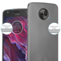 Miniatyrbild 4 av 4: Cadorabo Fodral fungerar med Motorola MOTO Z i METALLIC GREY - Stötsäker och reptålig TPU silikonhölje - Ultra Slim