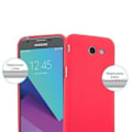 Miniatyrbild 2 av 4: Samsung Galaxy J5 2017 (7) US Version Fodral i RED FROST av Cadorabo (FROST Design) Ultratunt mjukt silikongel TPU-fodral