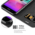 Miniatyrbild 3 av 4: LG K10 2017 Fodral i KAFFEBRUN från Cadorabo (INVISIBLE MAGNETIC CLOSURE Design) Helt skyddande fodral med flip flik